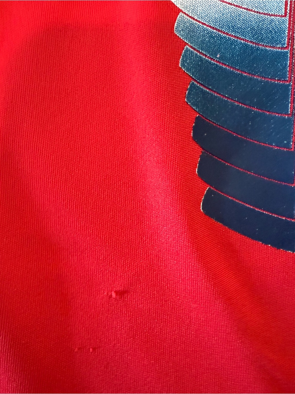 5 Pack Under Armour Kids' Short Sleeve Logo Tee - Navy & Red - Picture 5 of 6